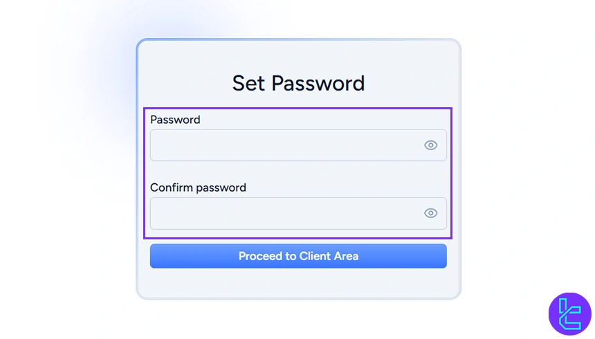QuickPro account password