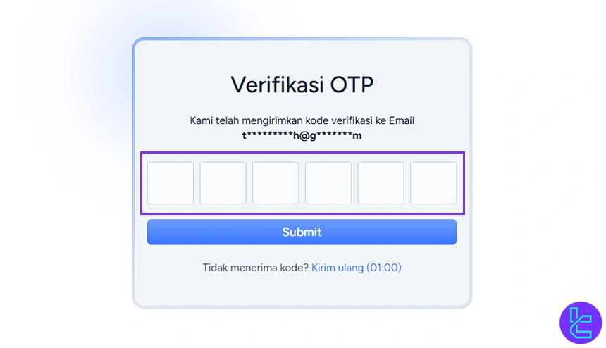 QuickPro email OTP verification