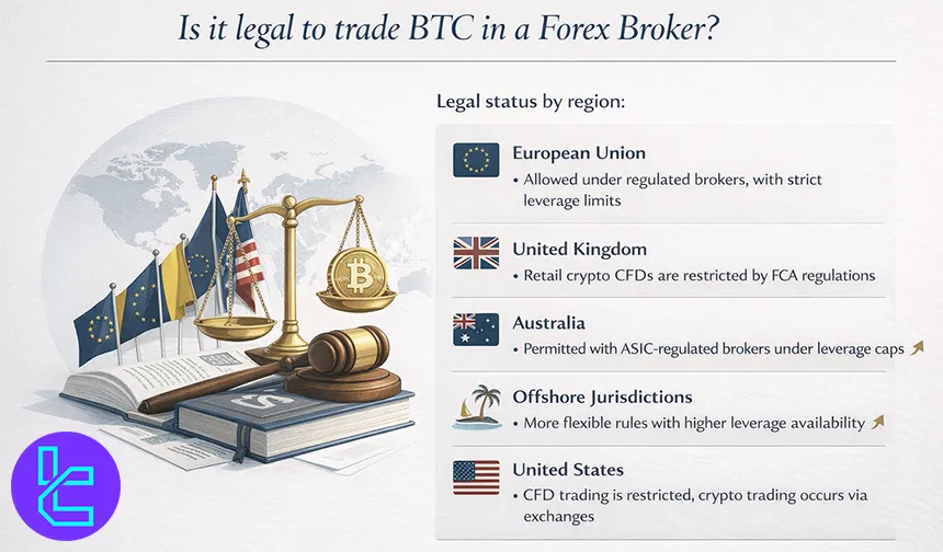 Legal status of trading Bitcoin in Forex brokers