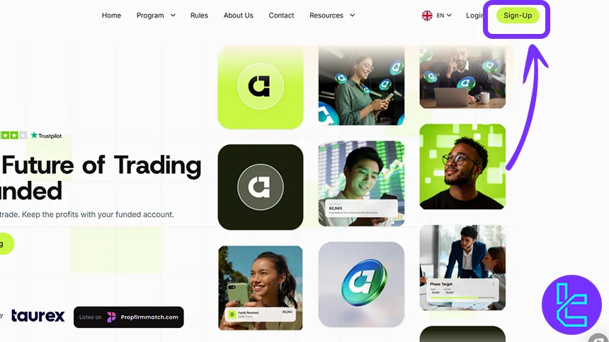 Atmos Funded registration