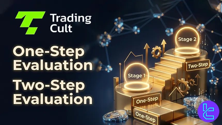 Trading Cult prop trading rules overview with profit targets and drawdown limits explained