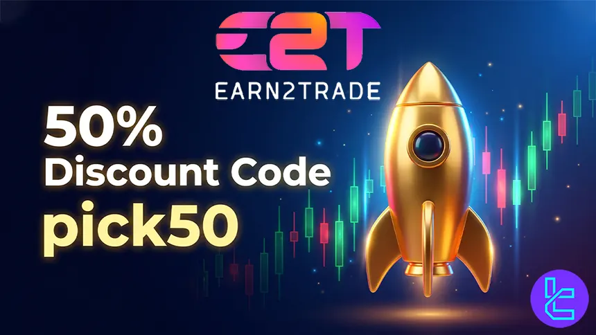 Earn2Trade TCP plans pricing details after applying 50 percent discount code pick50