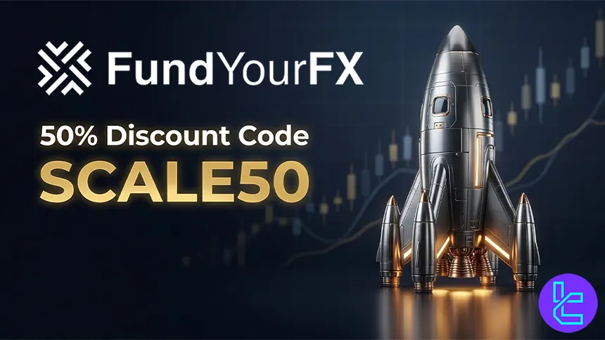 FundYourFX 50% discount on all funded accounts with scaling benefits and profit split