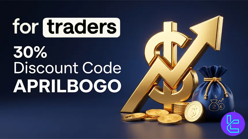 For Traders 30% discount prop trading challenge with static drawdown model and BOGO bonus