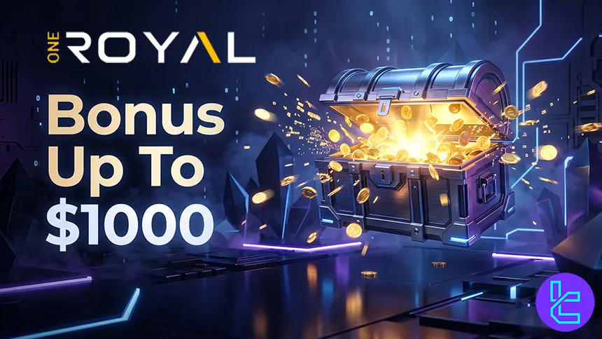 OneRoyal trading bonus promotion on MetaTrader 4 for Forex and CFD market participants