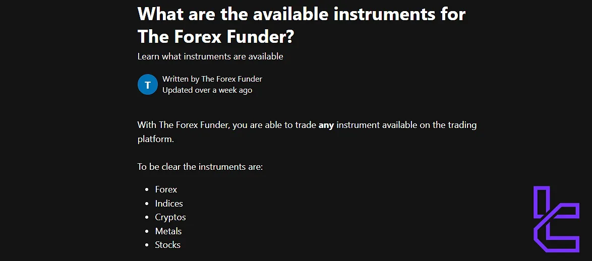 TFF Instruments